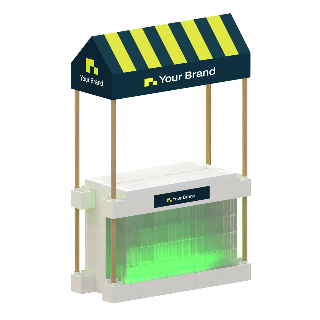 Market Stall with Canopy (Indoors)