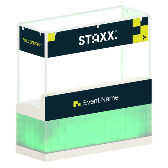 Illuminated DJ Booth Bar