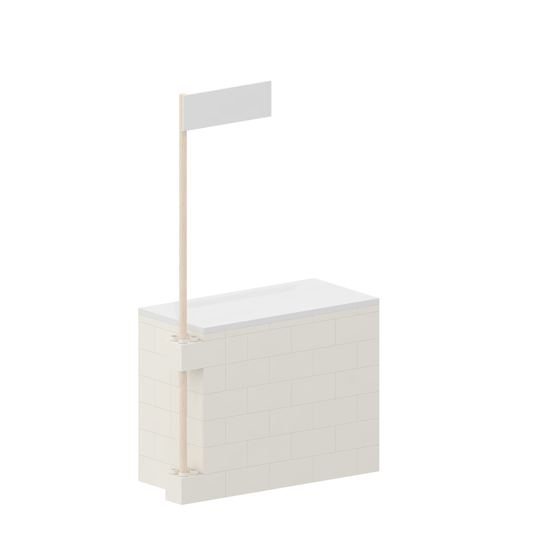 Promo Counter with Flag Header