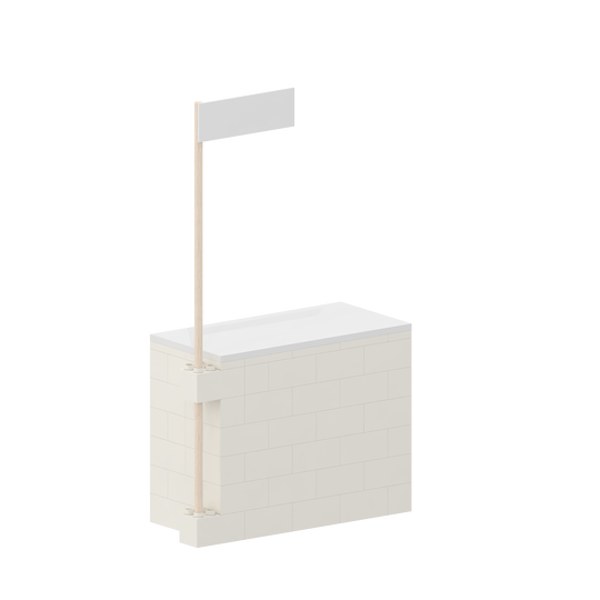 Promo Counter with Flag Header