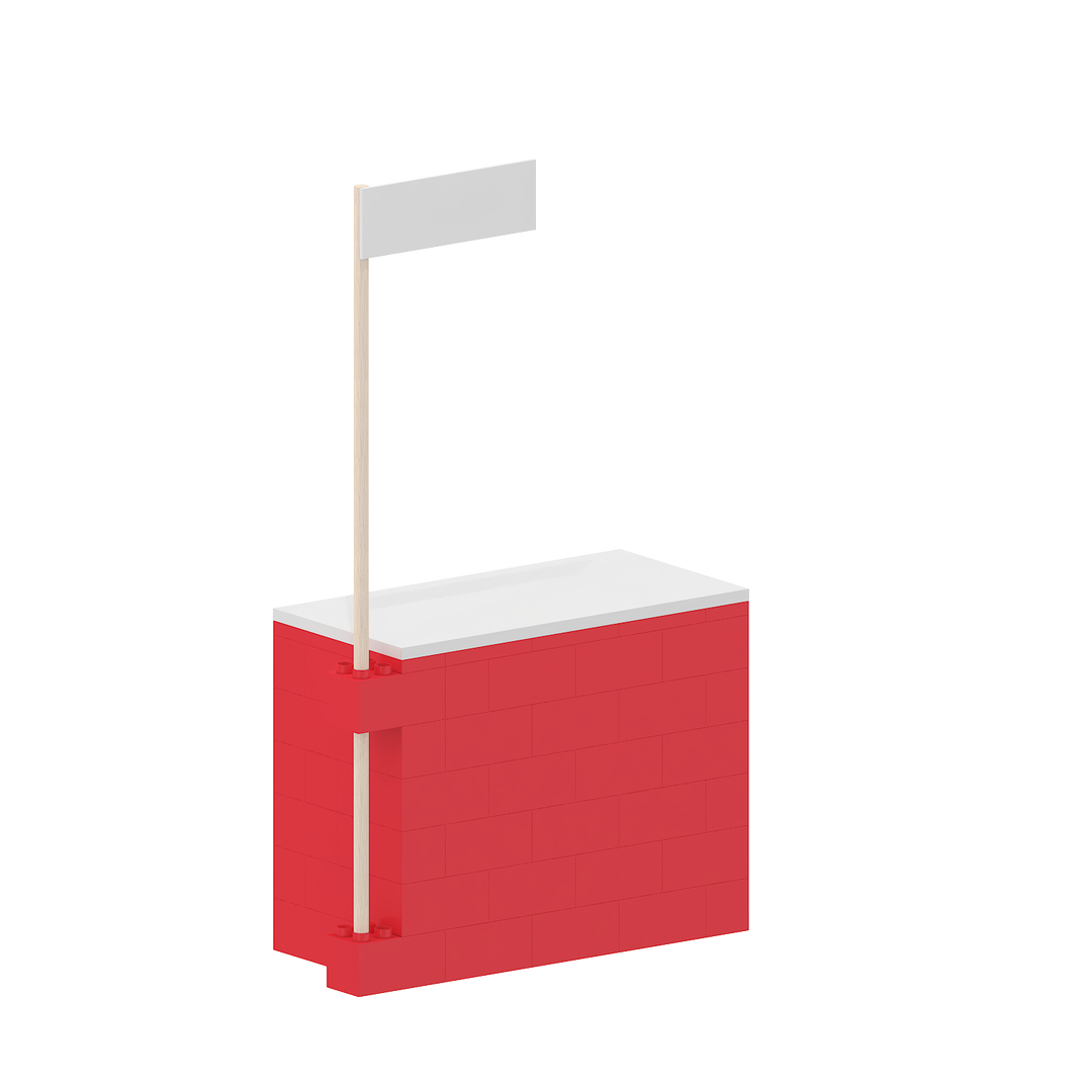 Promo Counter with Flag Header