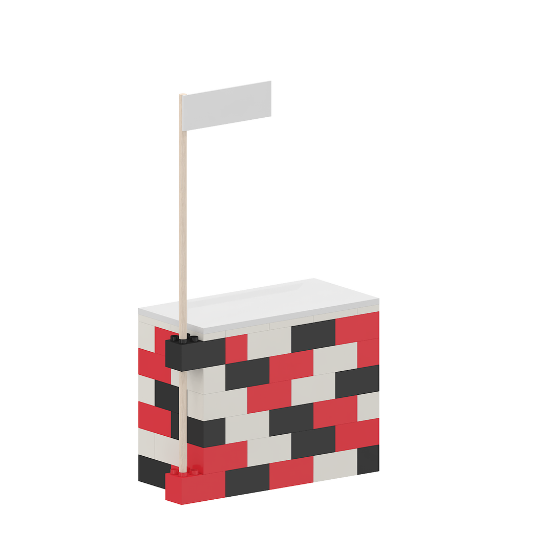 Promo Counter with Flag Header