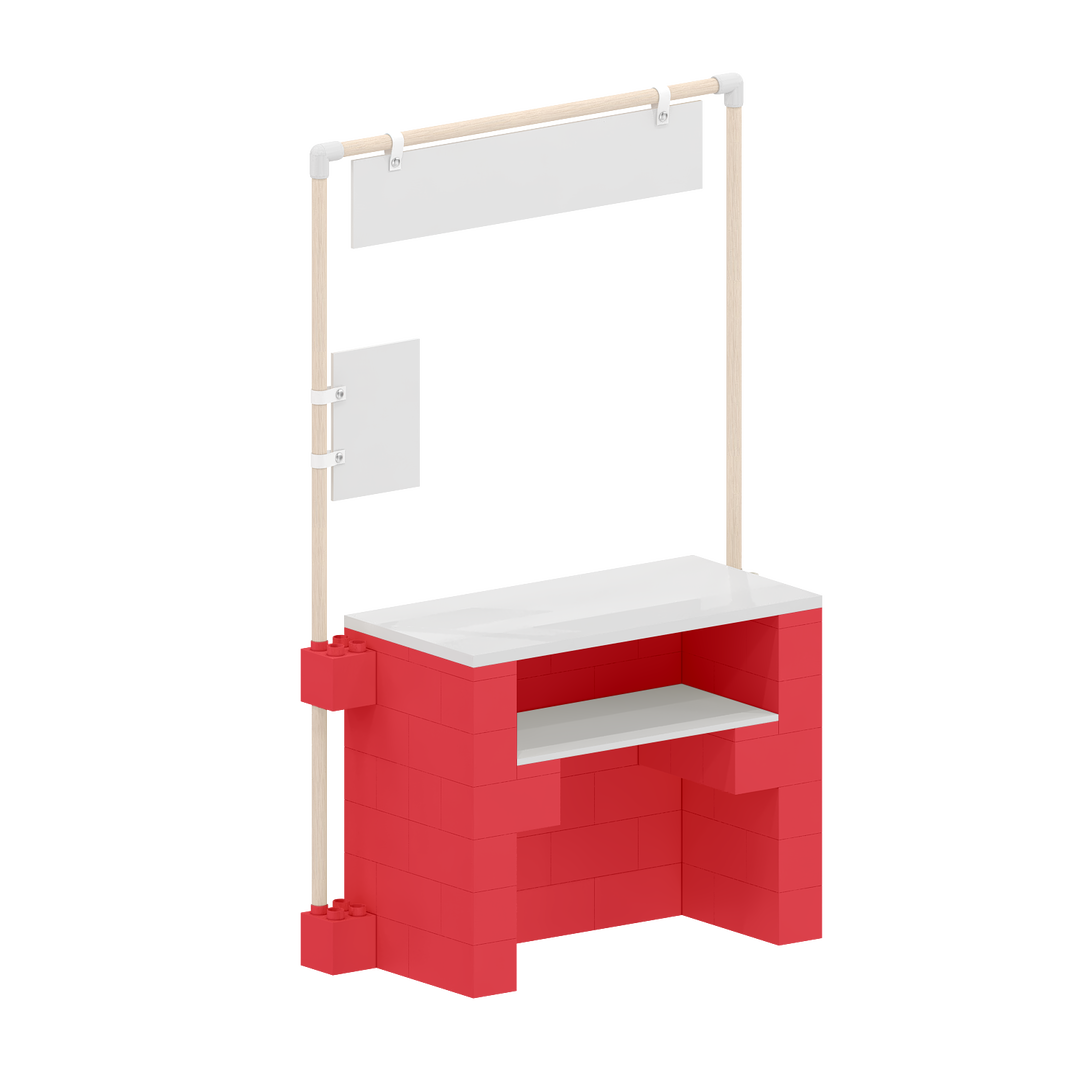 Promo Counter with Printed Header Mix