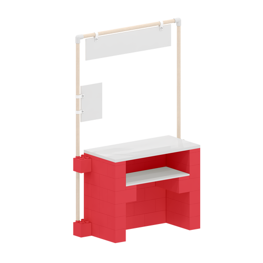 Promo Counter with Printed Header Mix