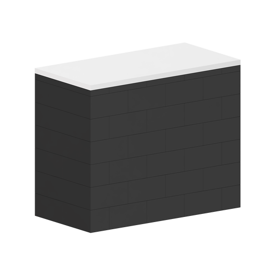 Counter with Lockable Cabinet