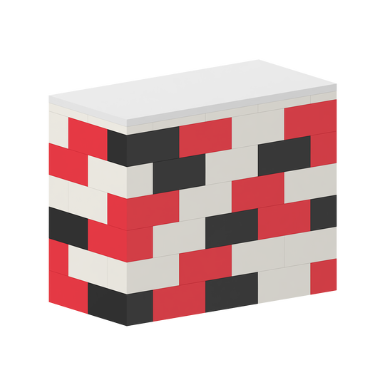 Counter with Lockable Cabinet