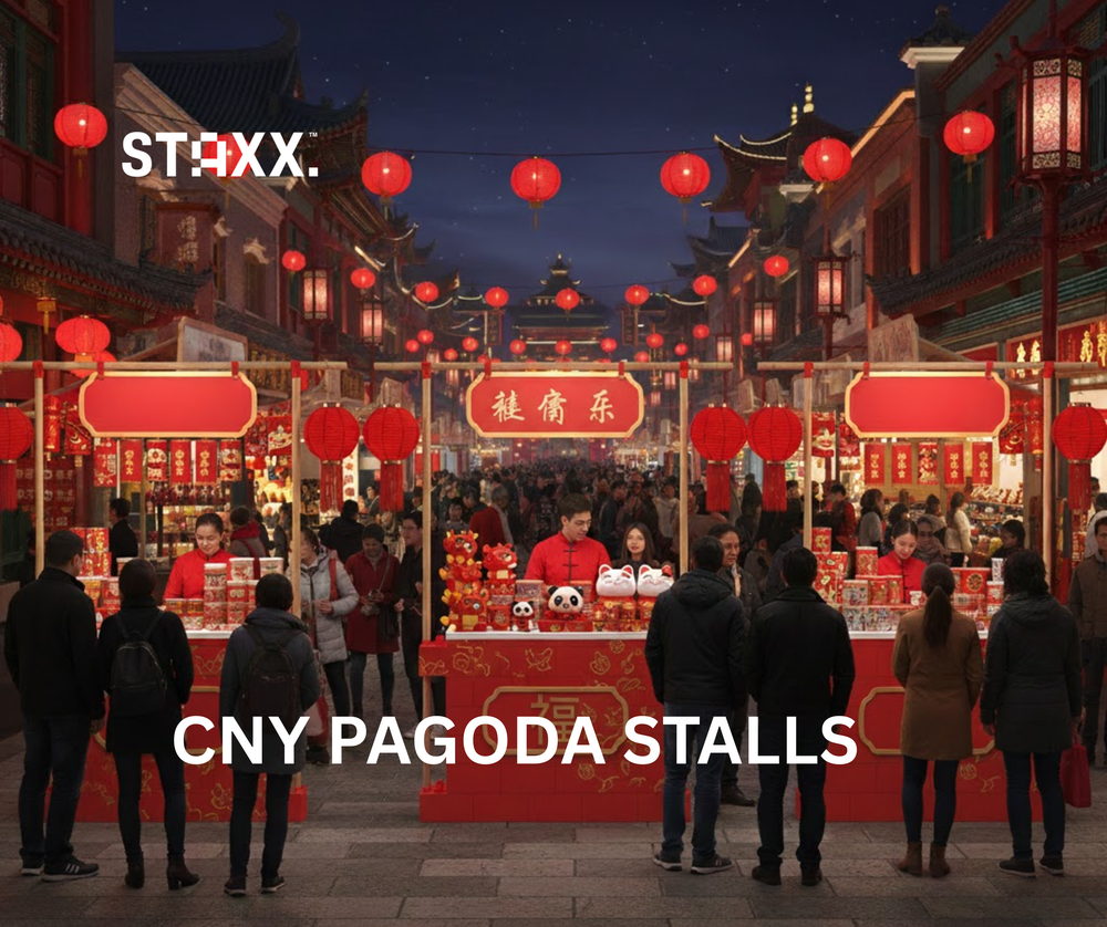 CNY Market Stall with Header