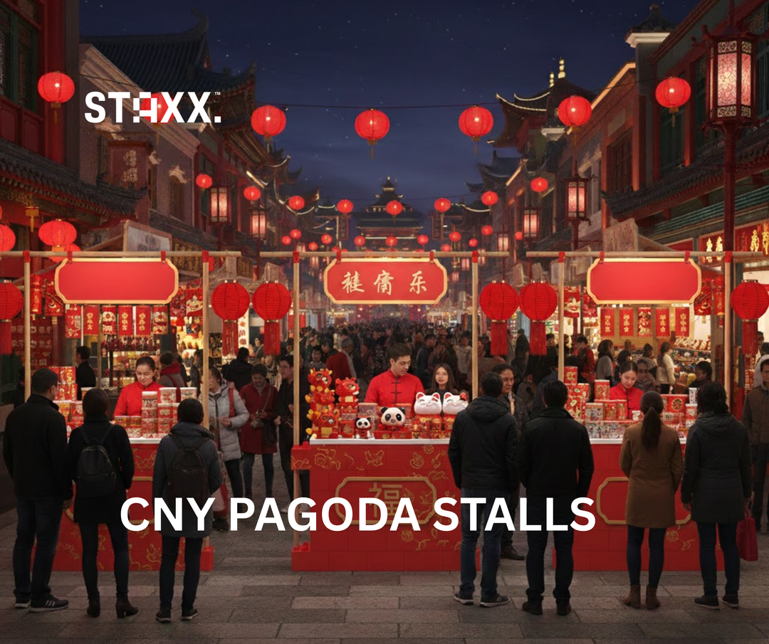 CNY Market Stall with Header