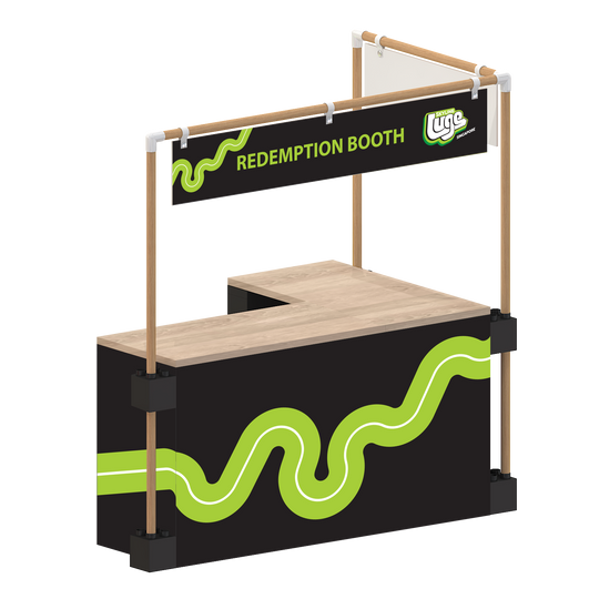 L-Shaped Market Stall (Right)