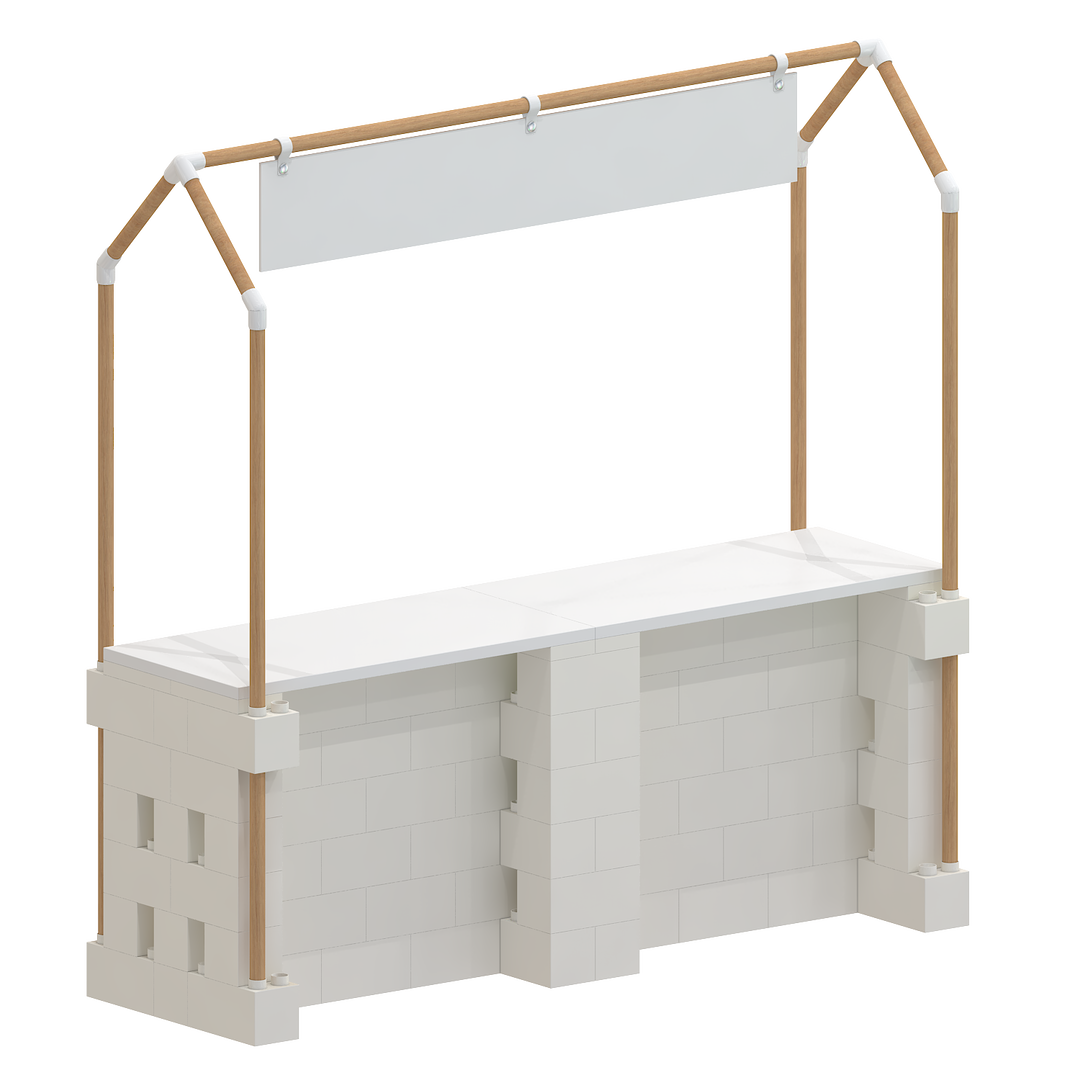 Long Table with Canopy