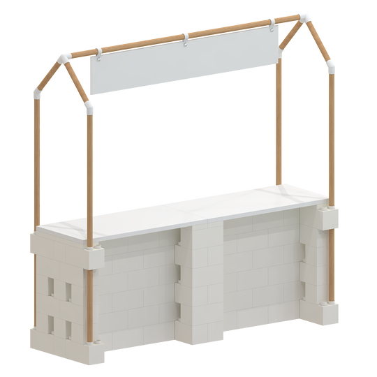 Long Table with Canopy