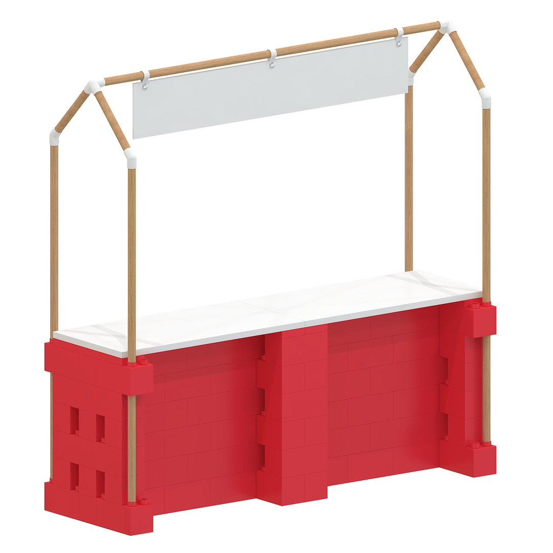 Long Table with Canopy