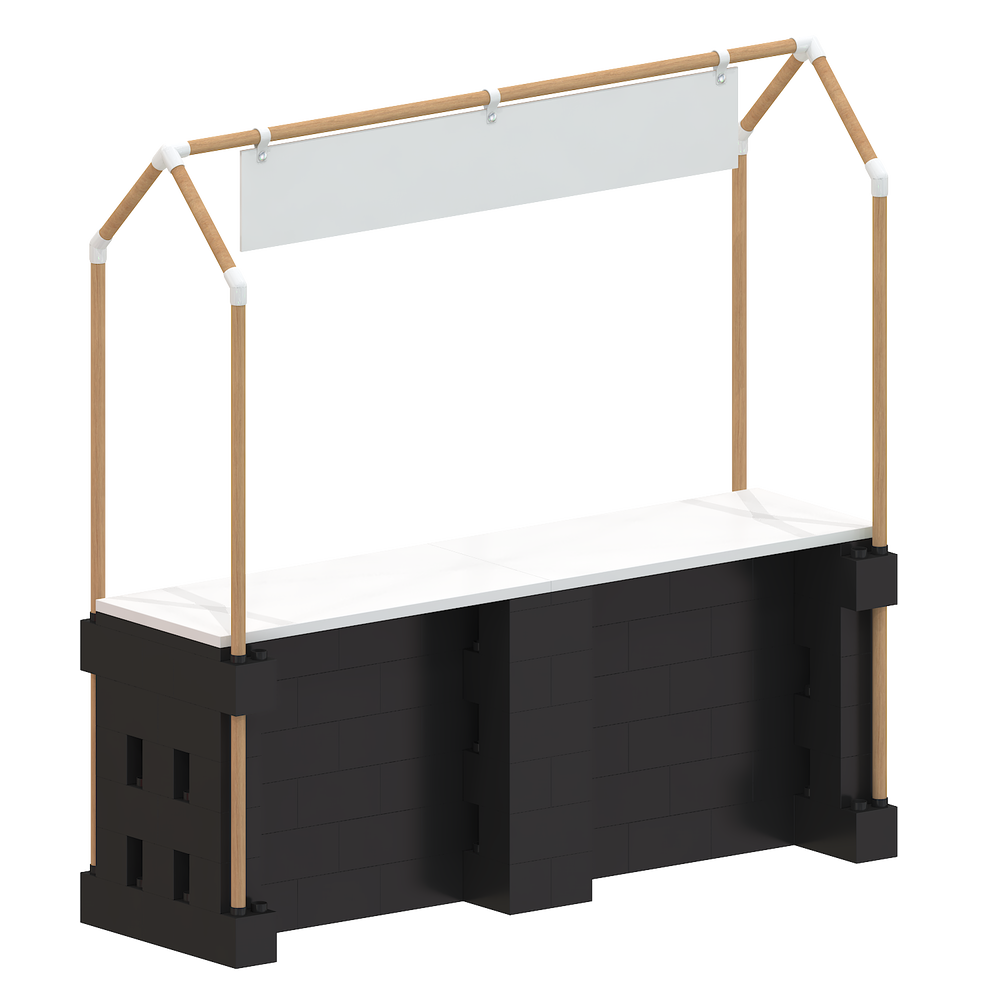 Long Table with Canopy