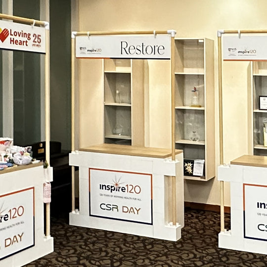 Promo Counter with Printed Header Mix