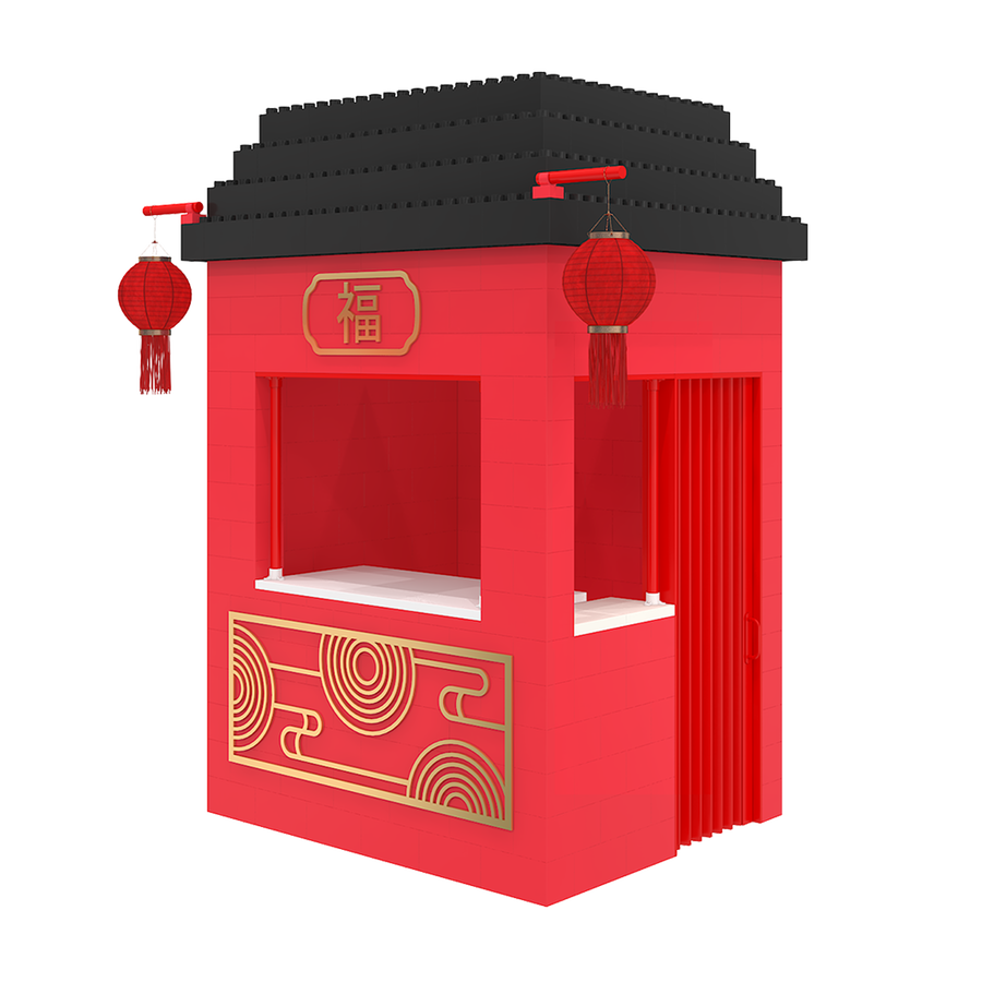 CNY Small Booth with Side Window – STAXX