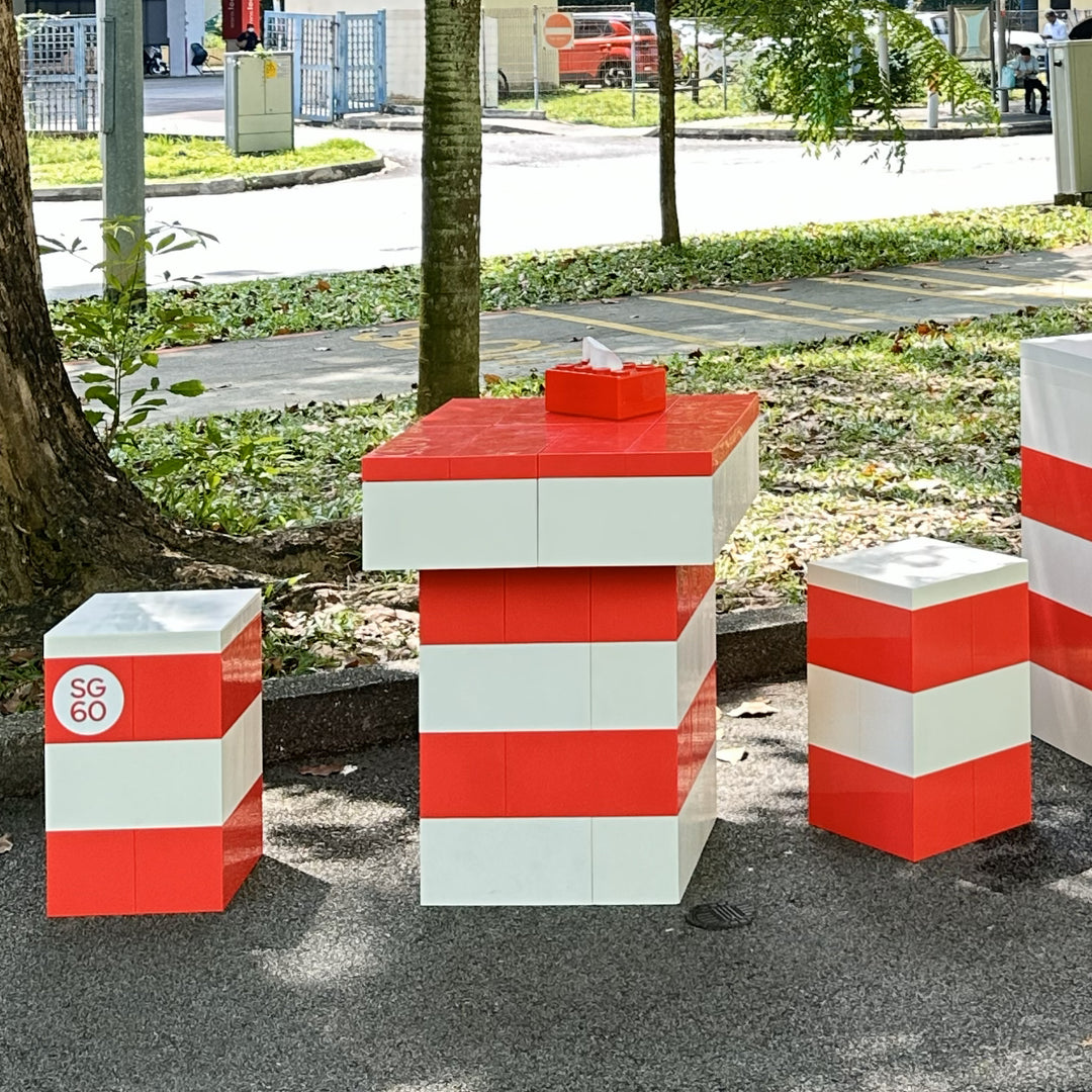 Table Podium with Stool